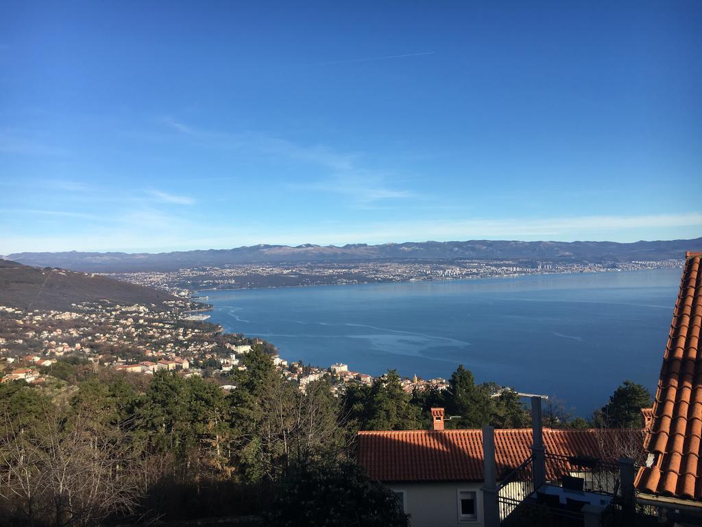 House Anastazia With Spectacular View Villa Lovran Exterior photo