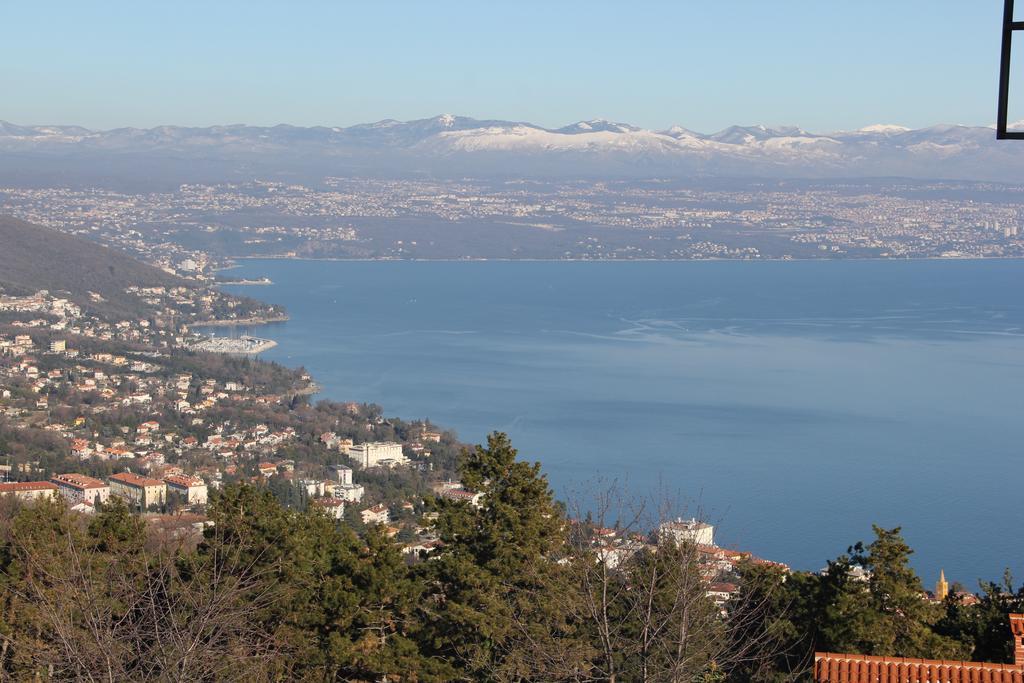 House Anastazia With Spectacular View Villa Lovran Exterior photo