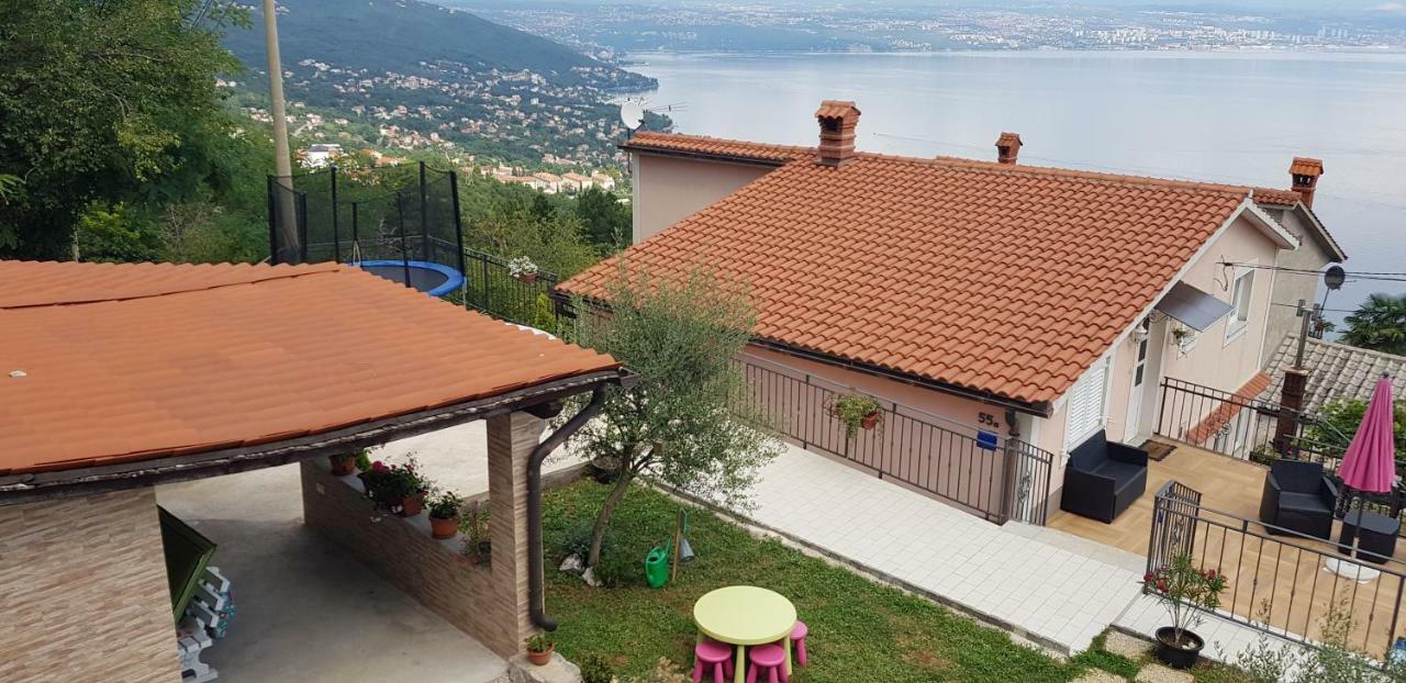 House Anastazia With Spectacular View Villa Lovran Exterior photo